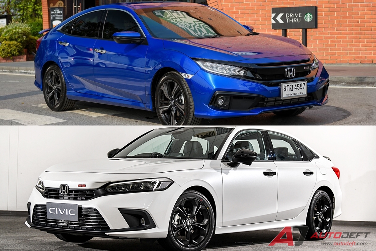 ประชันเก๋งยอดนิยมของคนไทย Honda Civic FC VS Honda Civic FE 5 ปีผ่านไป
